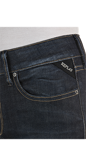  NEW LUZ 11.5oz ハイパーフレックス RE-USED ダークブルーストレッチデニム 詳細画像